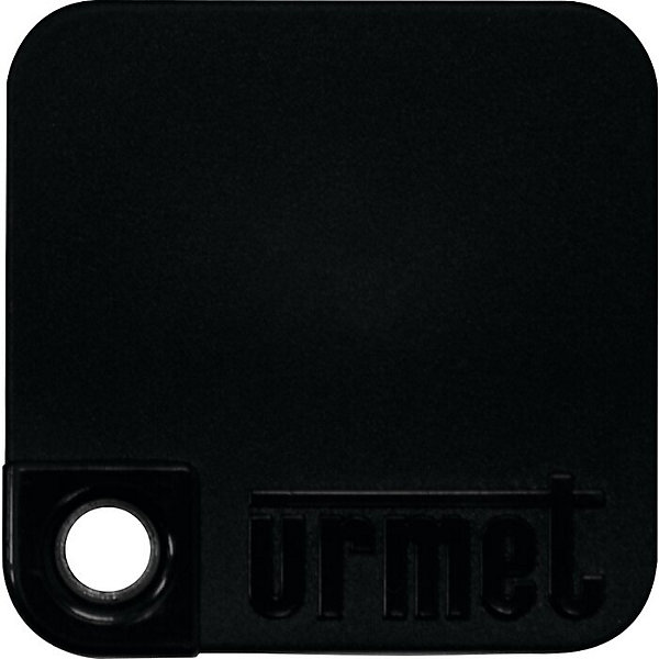 Badge noir - DESFire EV3 - URMET - 34 x 34 x 4 mm