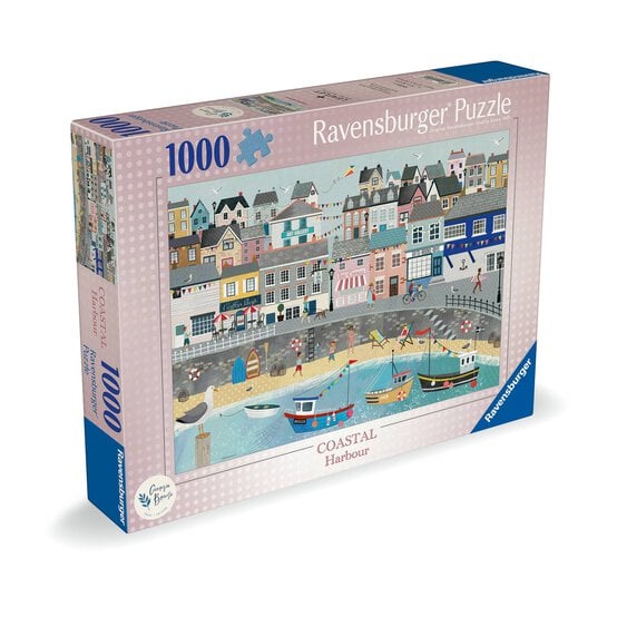 Ravensburger Coastal Harbour Jigsaw Puzzle 1000 Pieces