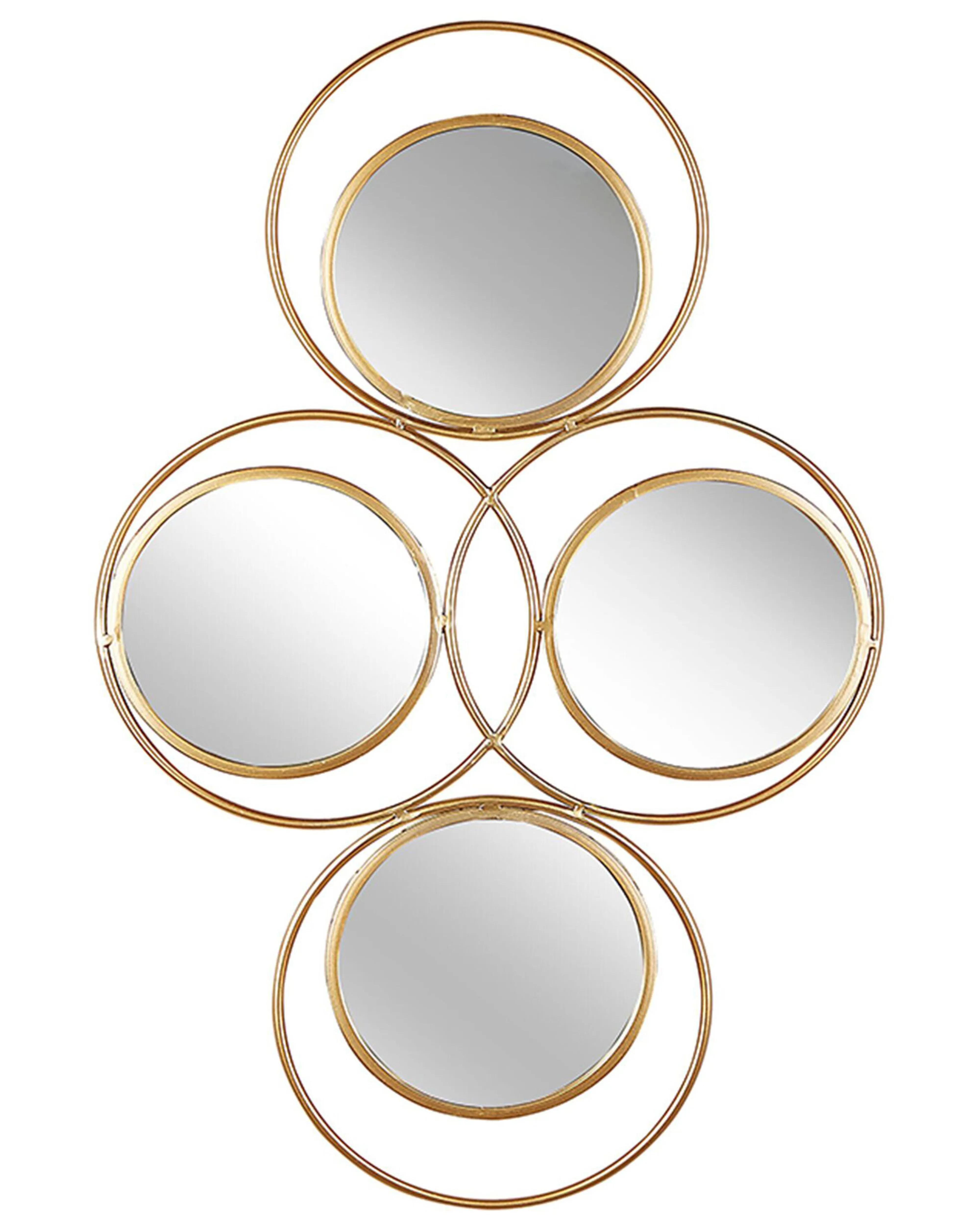 Wall Mirror LESCAR 50 cm 80 cm Metal Gold