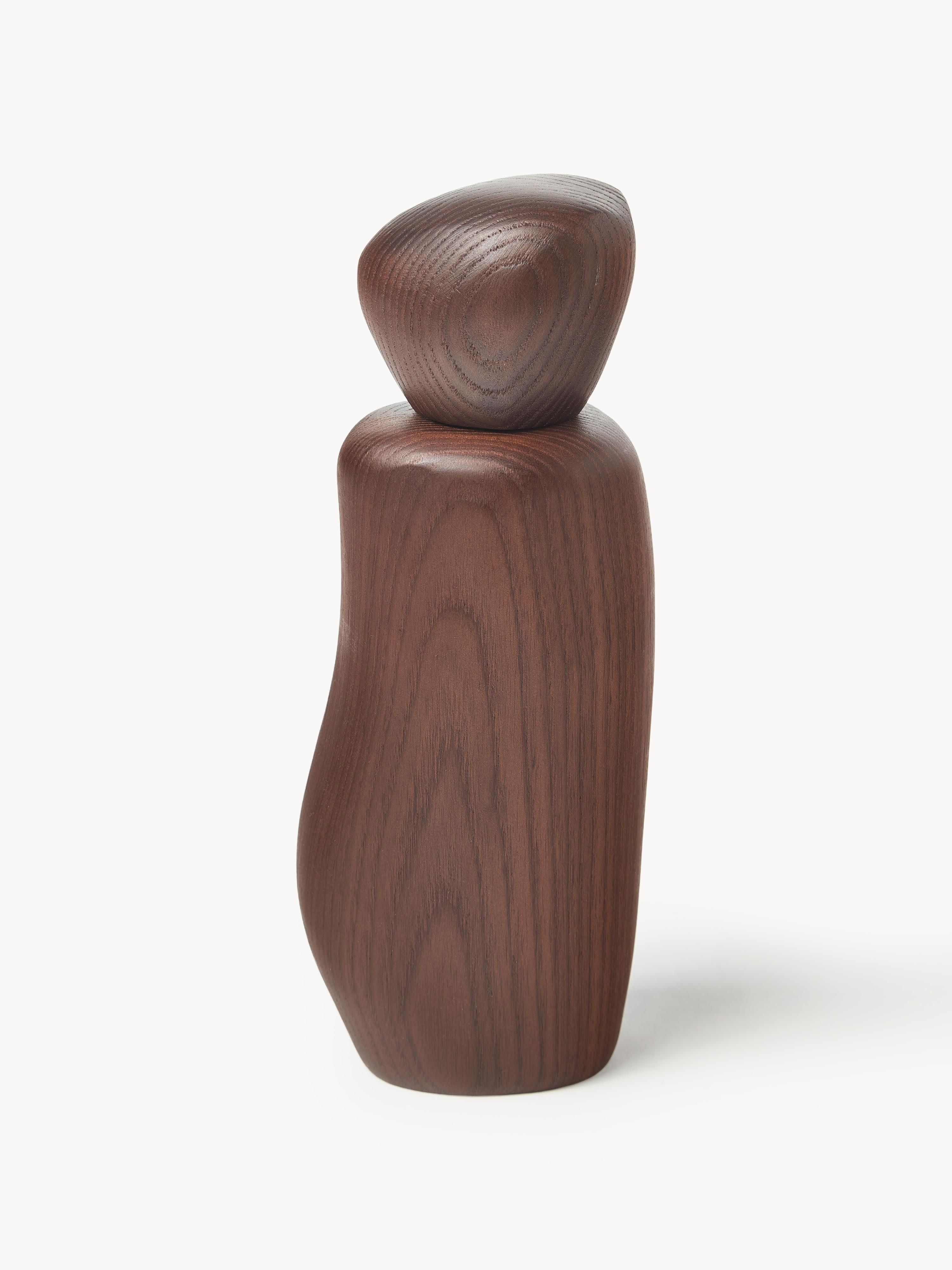 Gewürzmühle Pebble aus Eschenholz