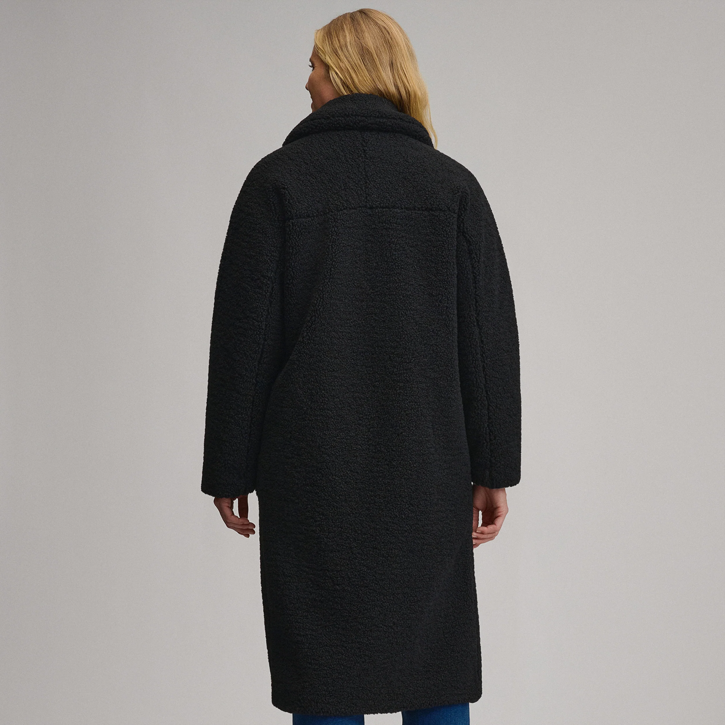 Women's Plush Trench Coat