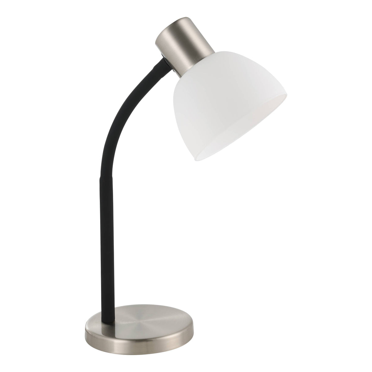 EGLO tafellamp Macere - bureaulamp - e14 - 34 cm - wit