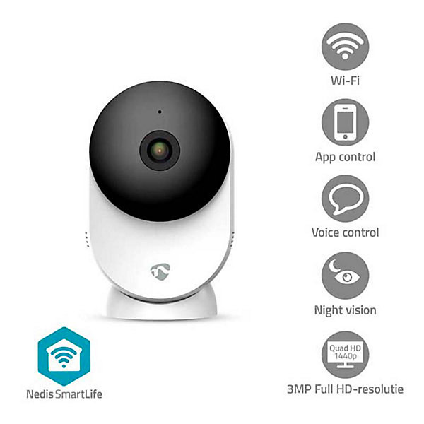Caméra de surveillance Wifi magnétique NEDIS