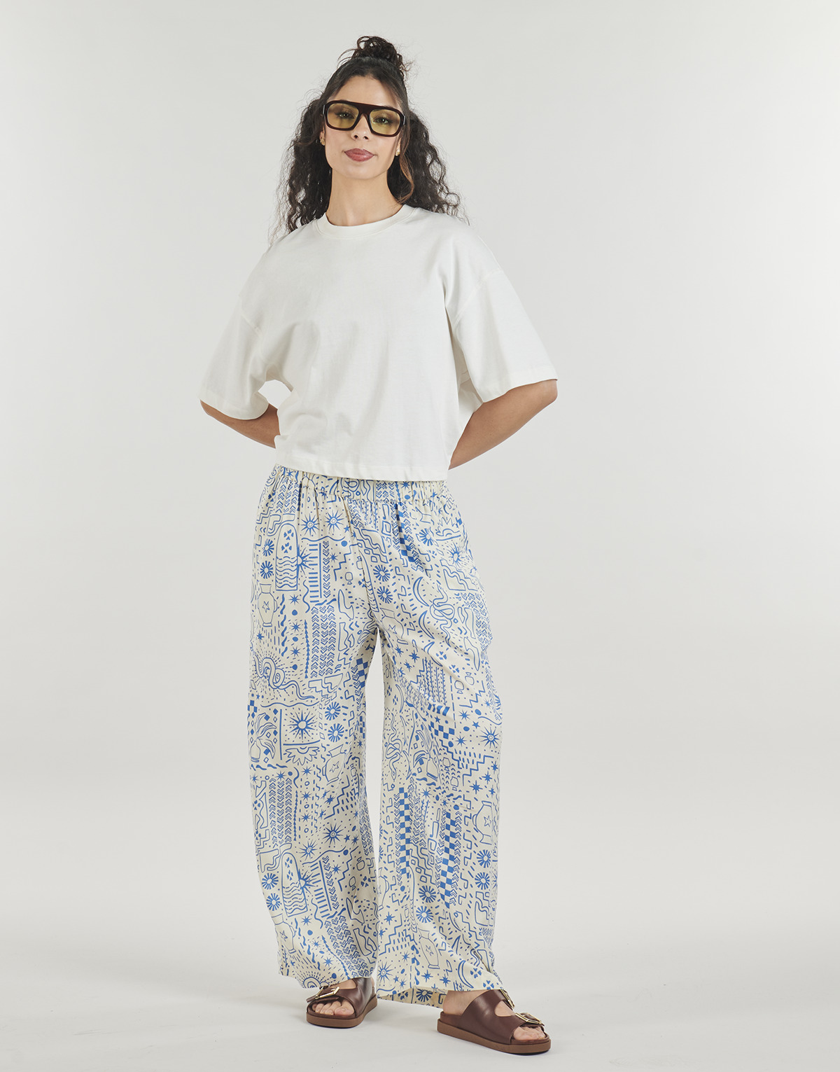Billabong - FOLLOW ME PRNTD ELST PNT - White