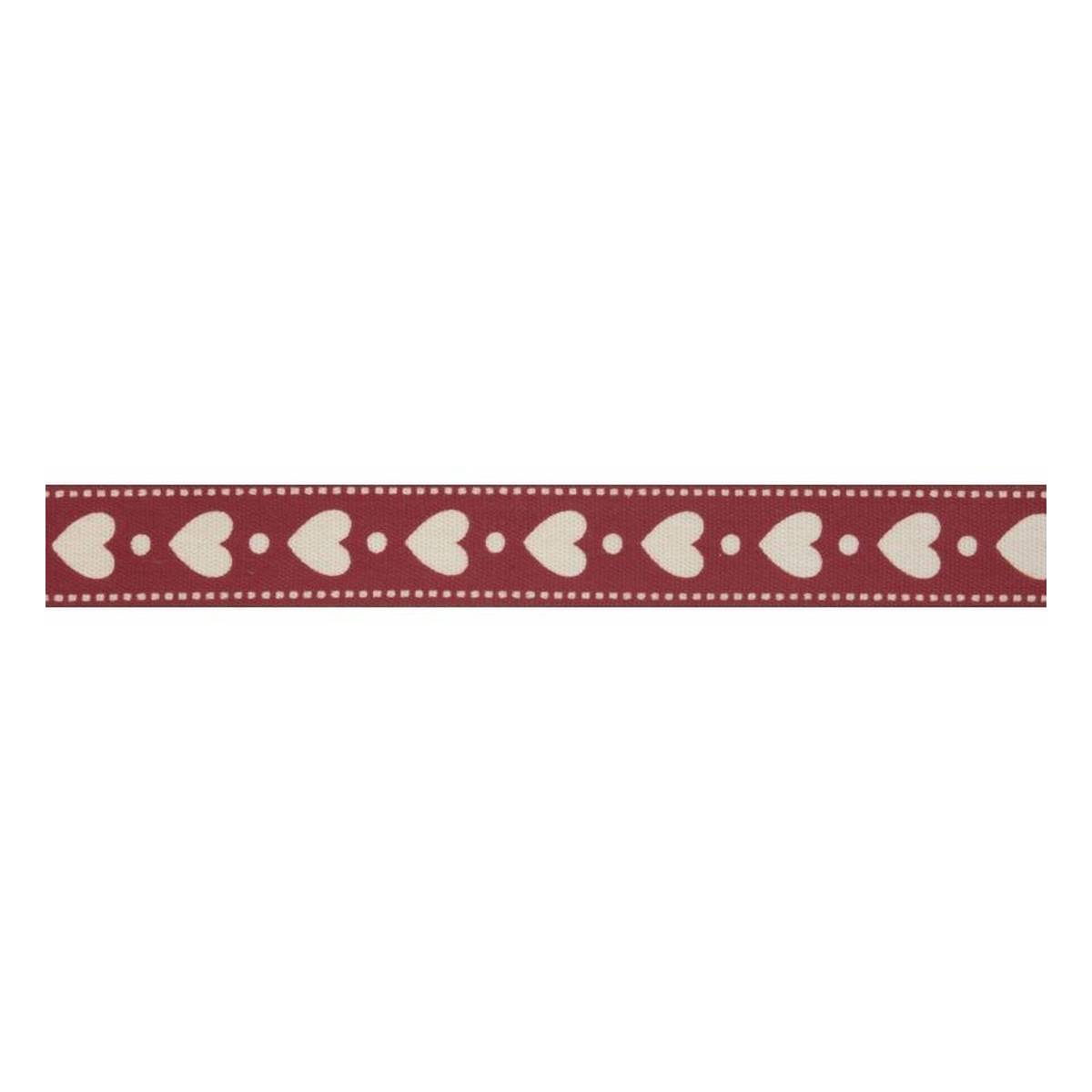 Red Heart Cotton Ribbon 15mm x 5m