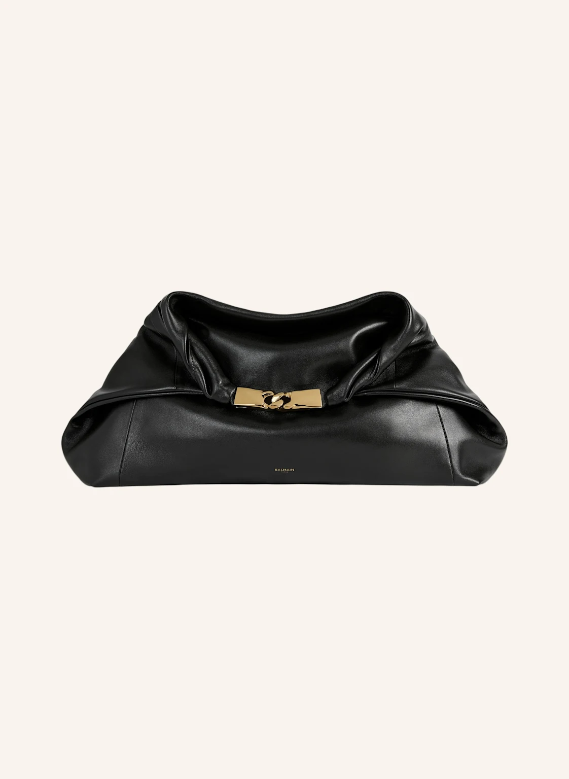 BALMAIN Mittelgroße Tasche DINNER AT 8 aus Glattleder