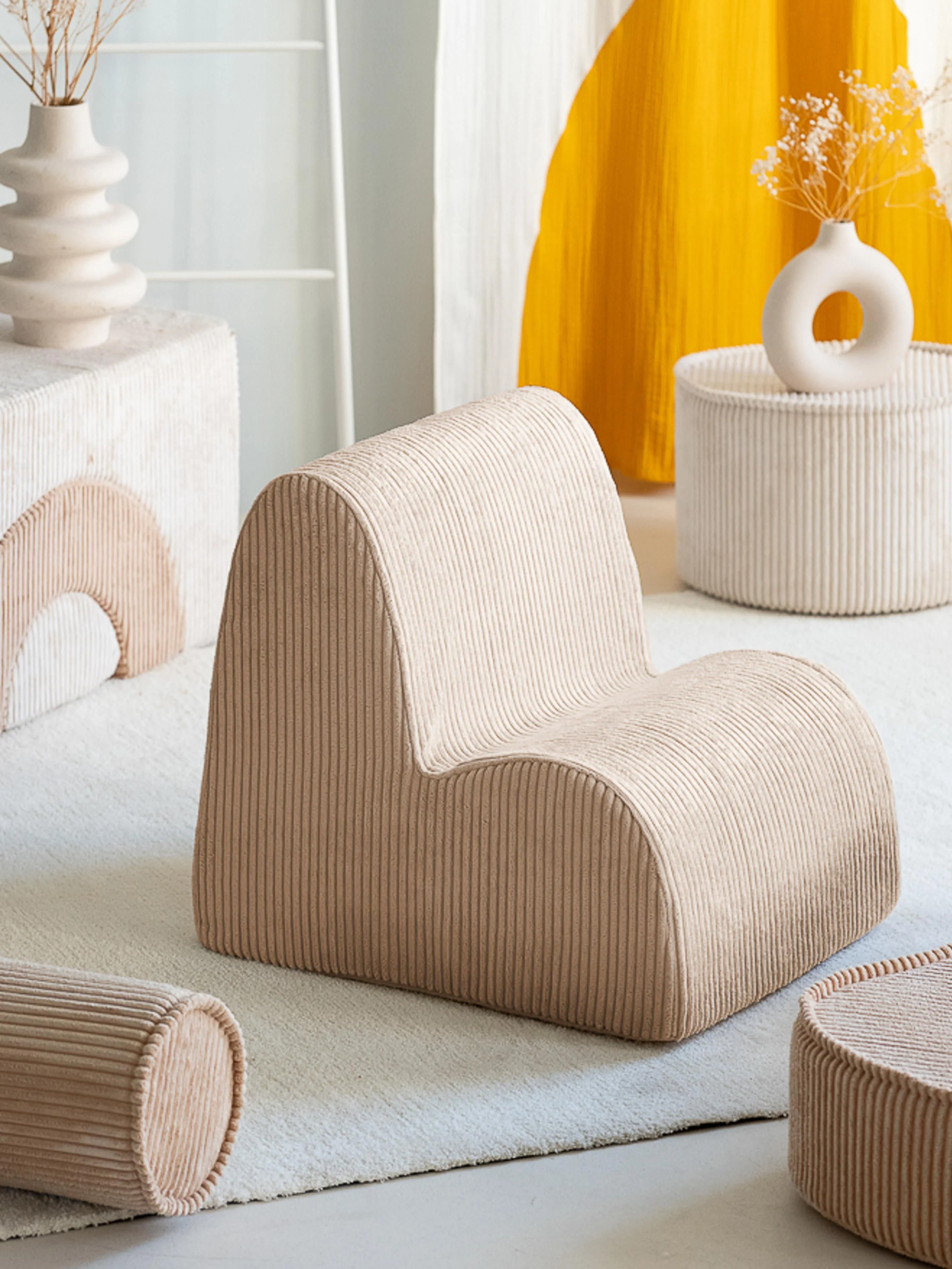 Kinder-Sessel Cloud aus Cord