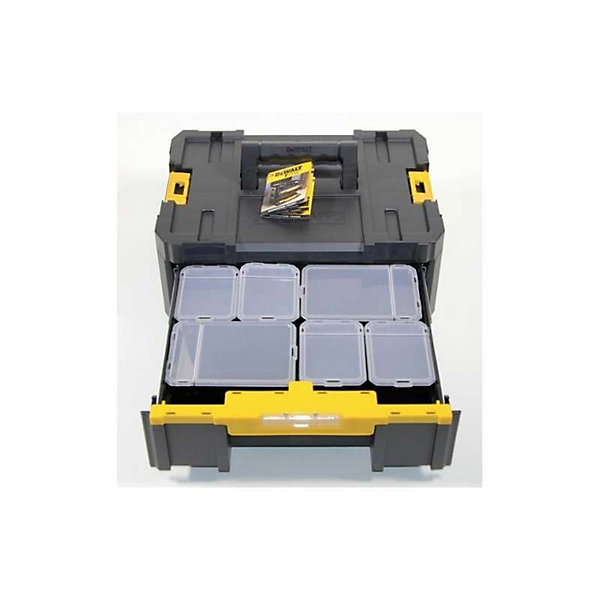 Coffret De Transport Dewalt T-stak Box Iii 1 Tiroir (dwst1-70705)
