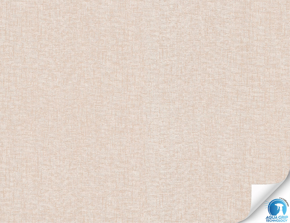Vorgeleimte Vliestapete Textilstruktur Beige