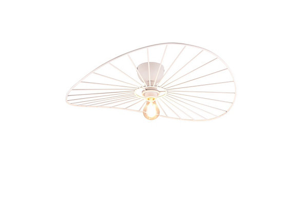 Lampe de plafond design en métal Chapeau