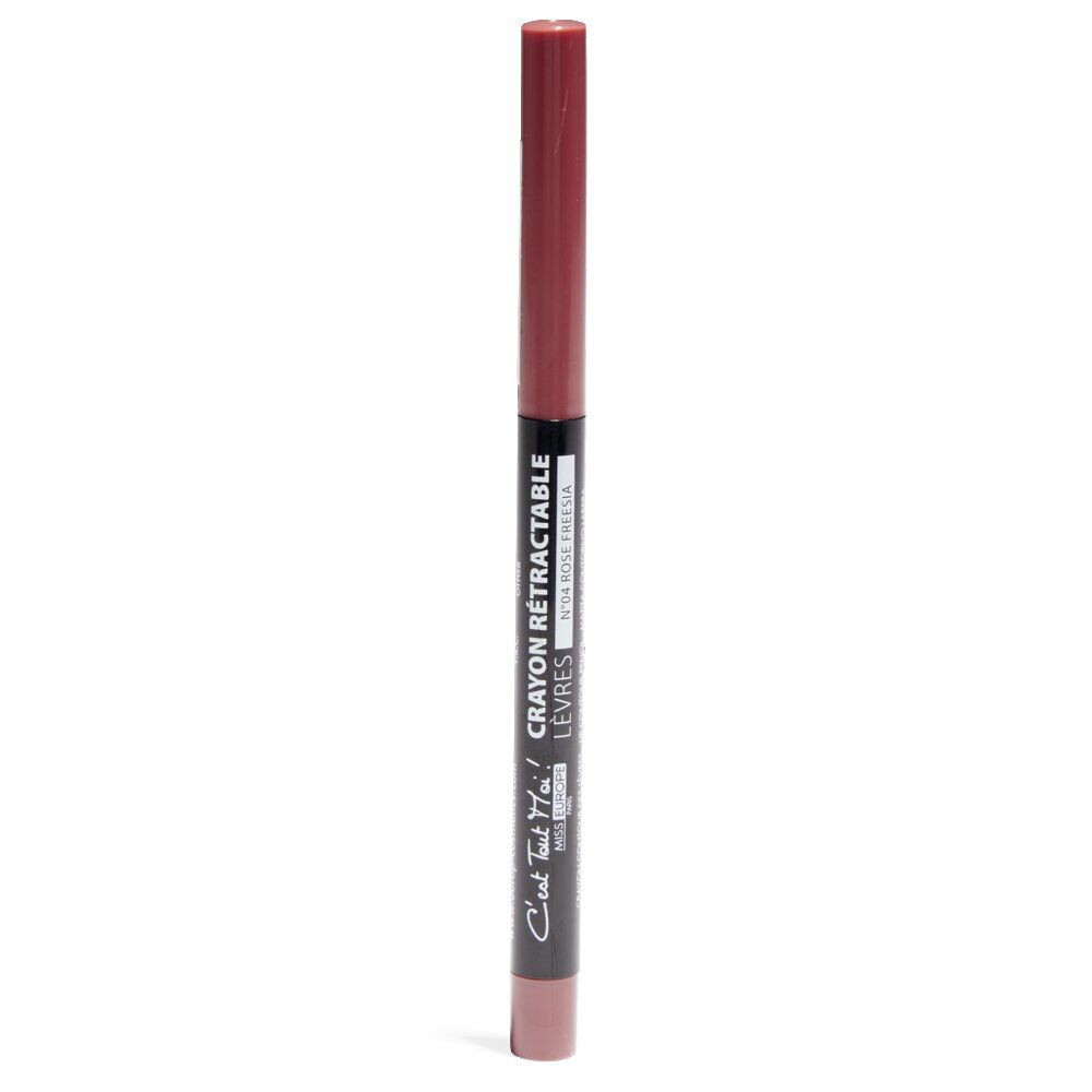 Crayon à lèvres rétractable N°04 rose freesia