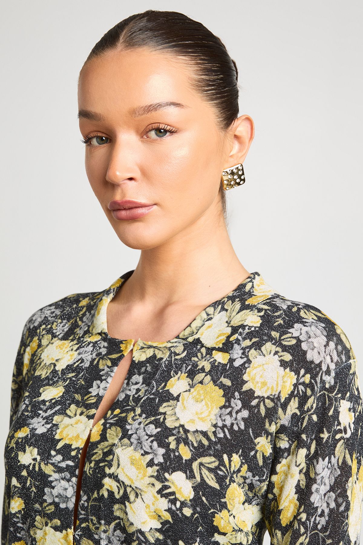 Debenhams Ashish Wallpaper Floral Collar Cardigan