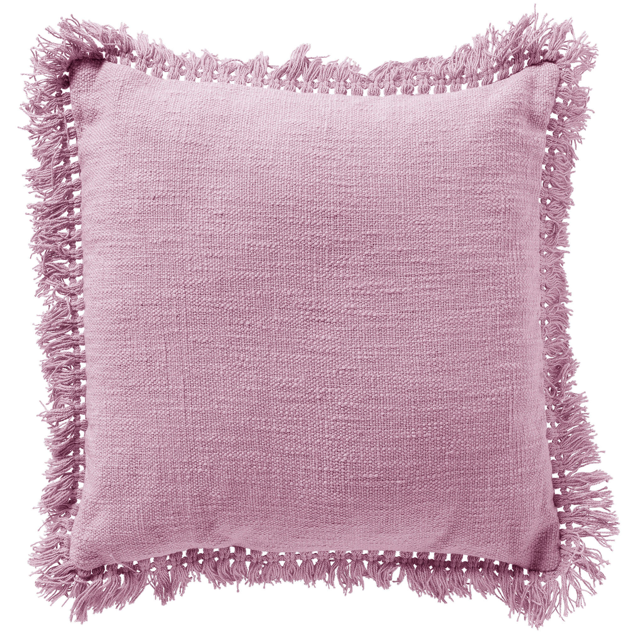 JONNA - sierkussen 45x45 cm - gerecycled - katoen - Fragrant Lilac - paars