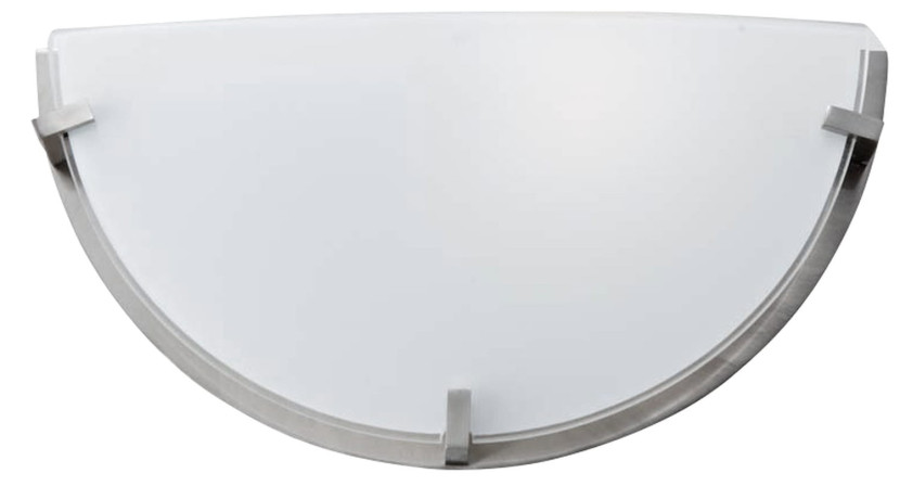 Kinkiet srebrno-biały FRENA 1xE27x40W wym:15x30x9cm IP20 Candellux
