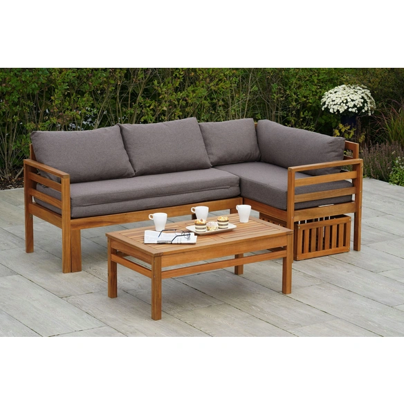 Gartenmöbelset »Brasilia«, 4 Sitzplätze, Akazie, geölt