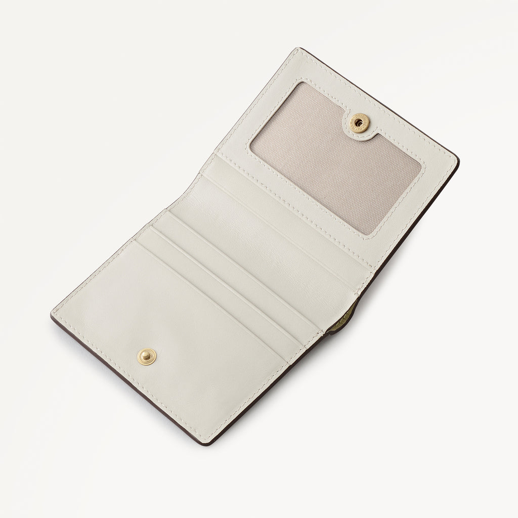Percy Grove - Suede - Small Bifold Card Holder