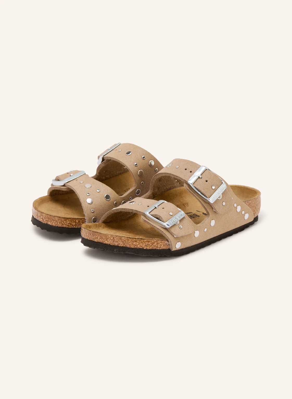 BIRKENSTOCK Pantoletten ARIZONA RIVET BORDER mit Nieten