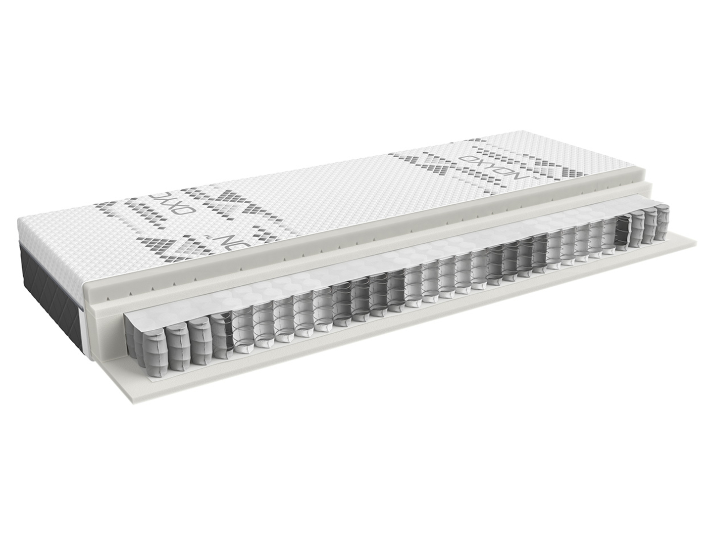 Materac sprężynowy kieszeniowy Neso 160x200 H3