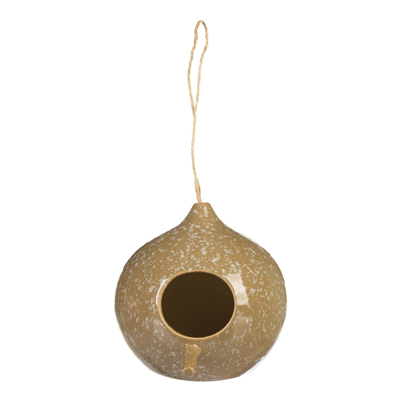 Vogelhaus Beige,H 140 mm
