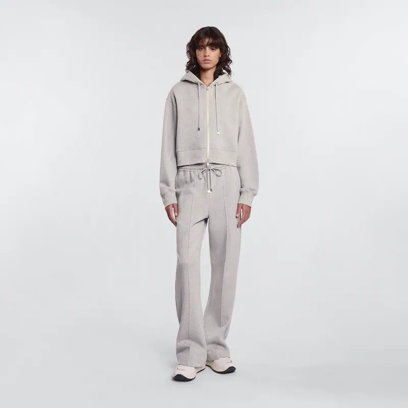 Sweatshirt in cotton and cashmere