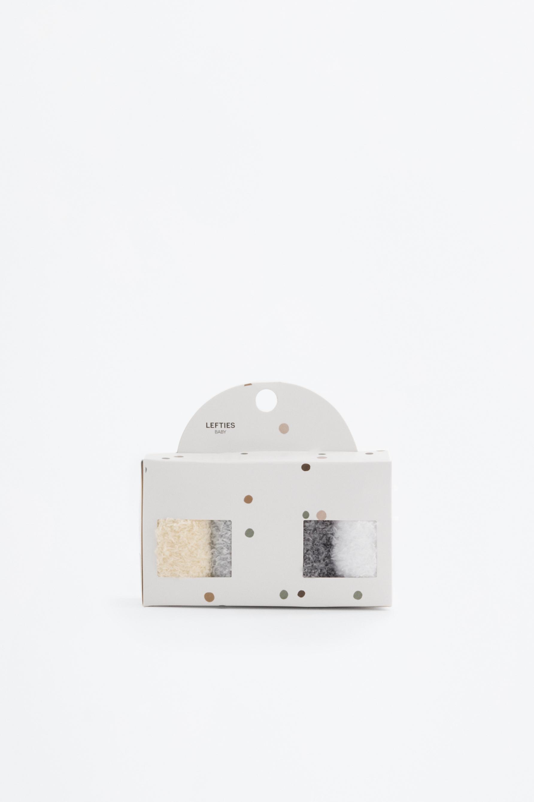 Cajita calcetines pelito (Pack 4)