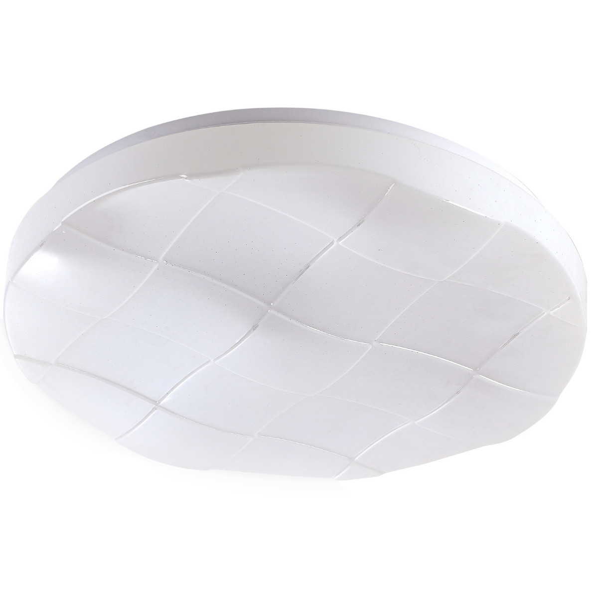 Plafon POLARIS z pilotem okrągły biały LED 1x48W 38cm 5200lm IP20 Polux