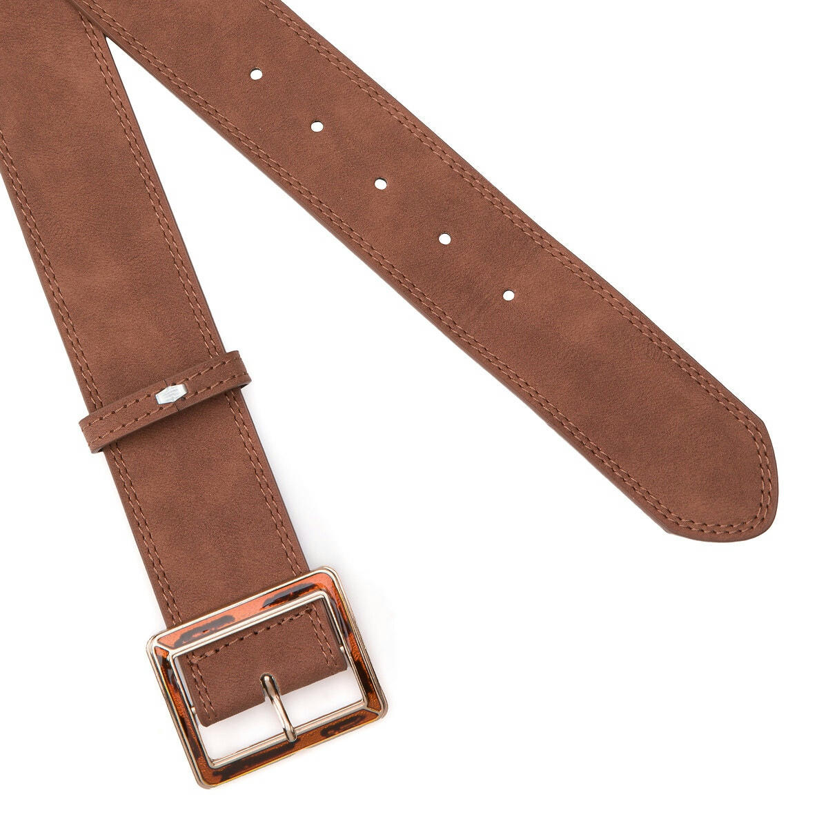 Ceinture avec boucle carrée