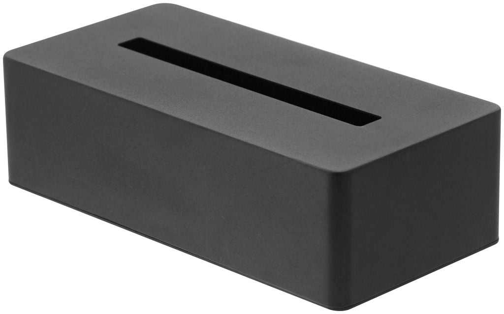 Yamazaki Tissuebox - Tower - Zwart