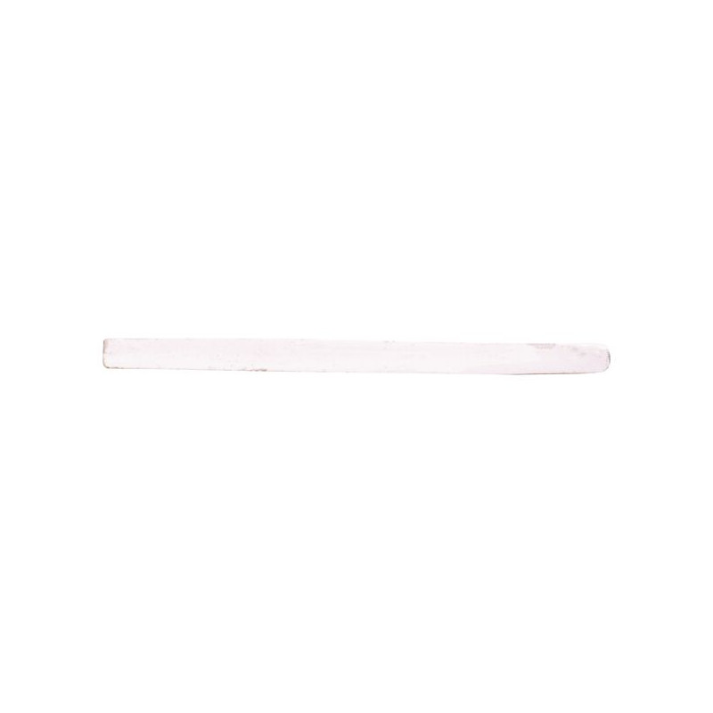 Profil plat en PVC blanc 260 x 3 x 0,2 cm
