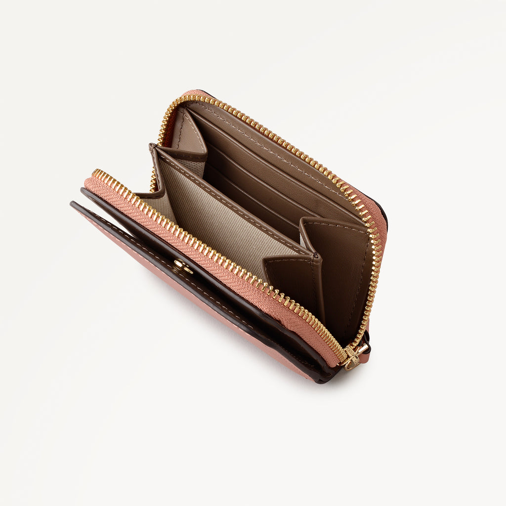 Fountain Park - Small Zip Around Purse