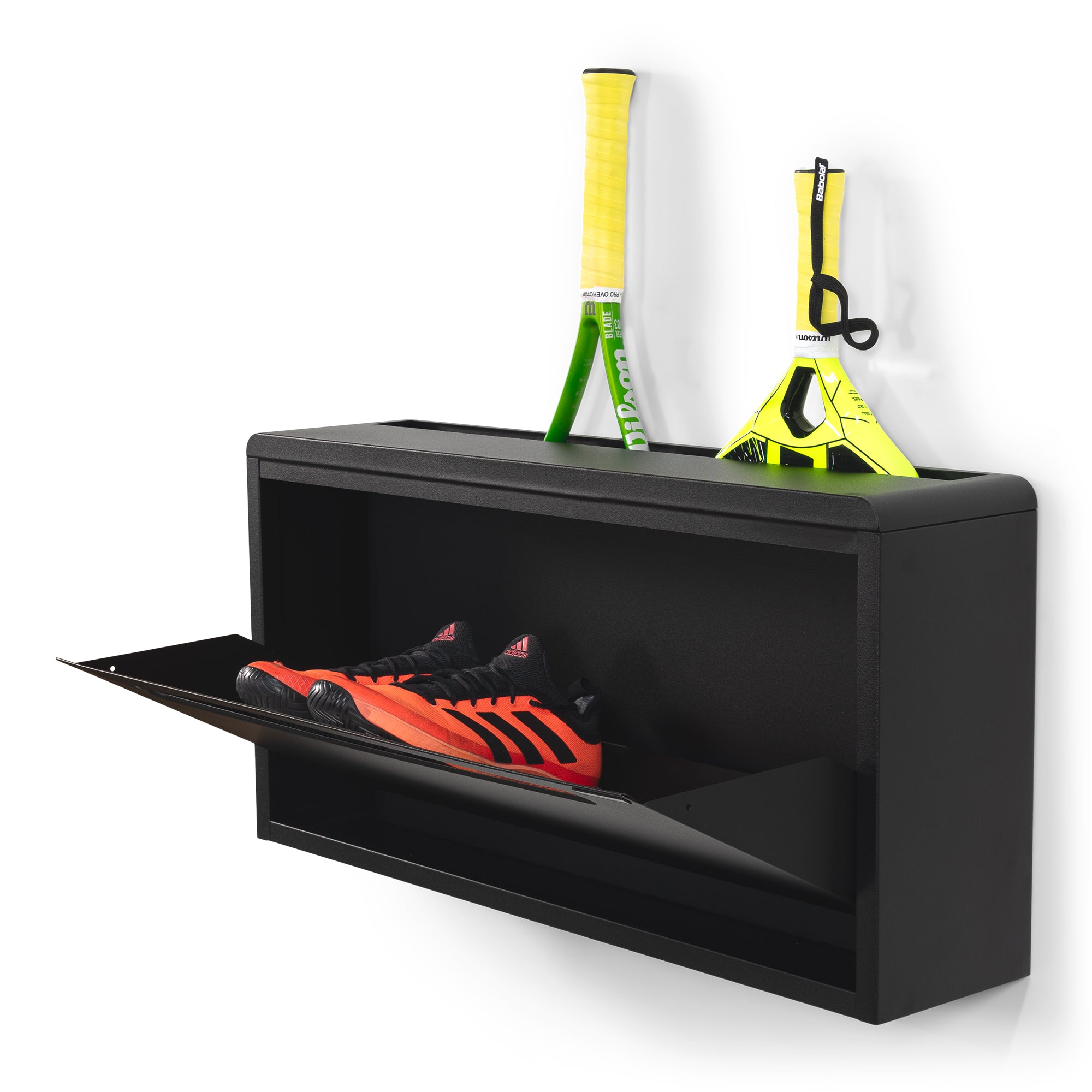 Spinder Design schoenenkast Sportiva - Zwart - 3 paar schoenen