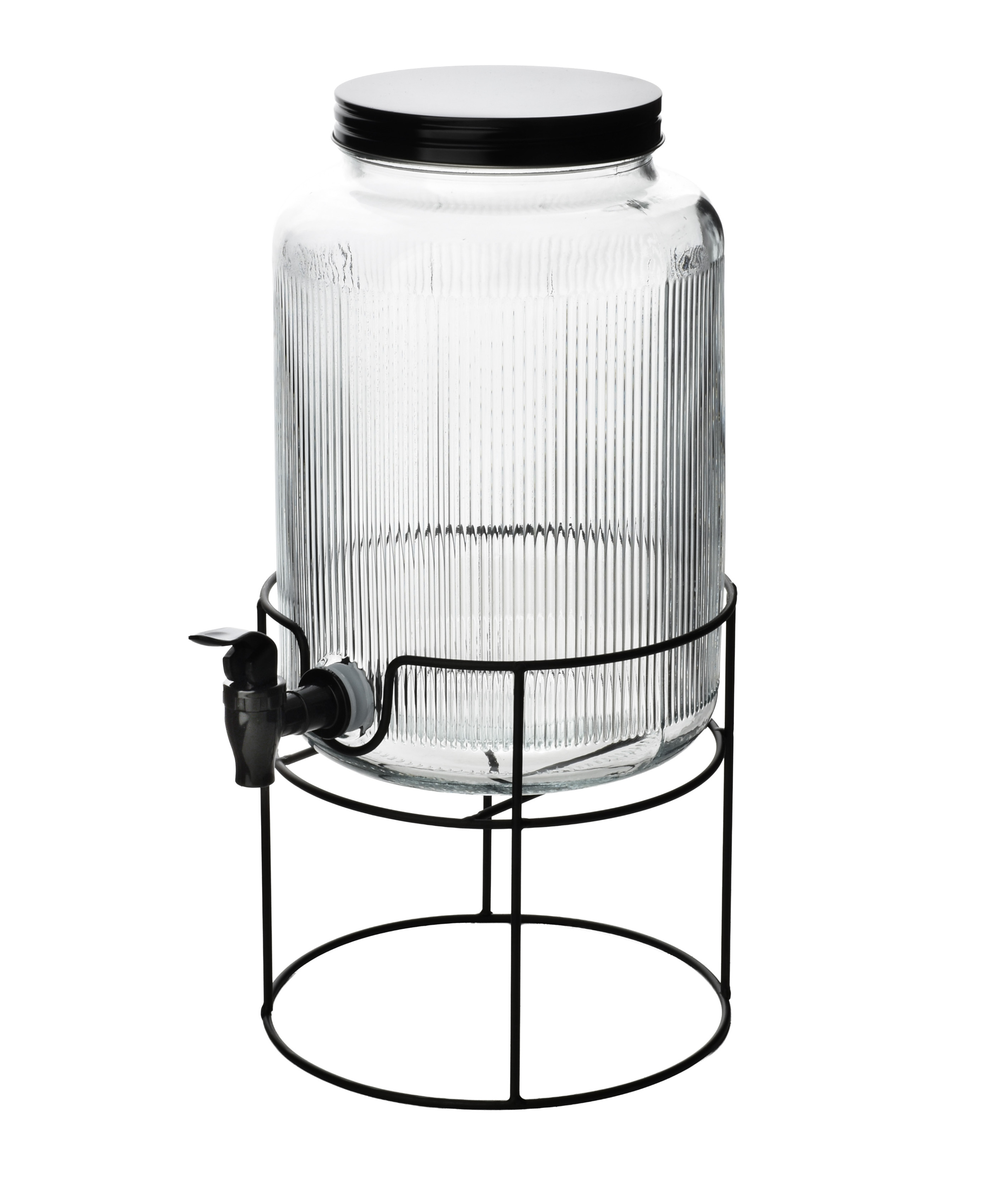 MODERN KITCHEN Szklany słój z kranikiem 5,2L