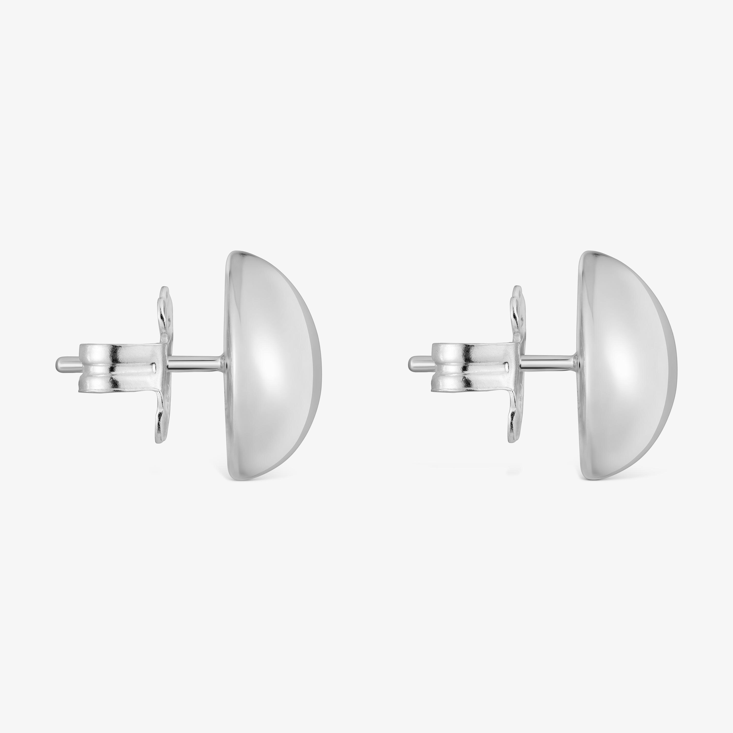 Pendientes de plata 12 mm Daisy