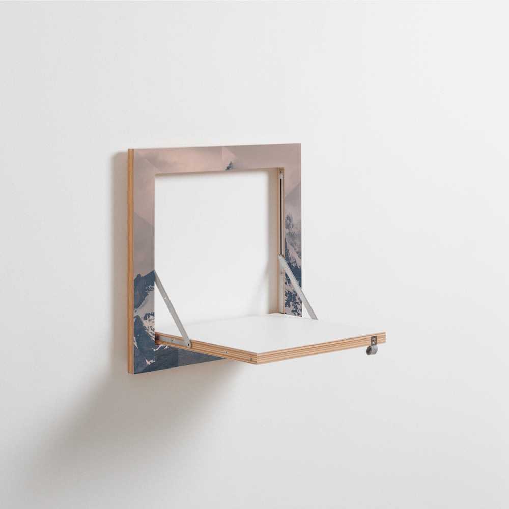 Fläpps plank 40x40-1 - Puerto Natales door Joe Mania