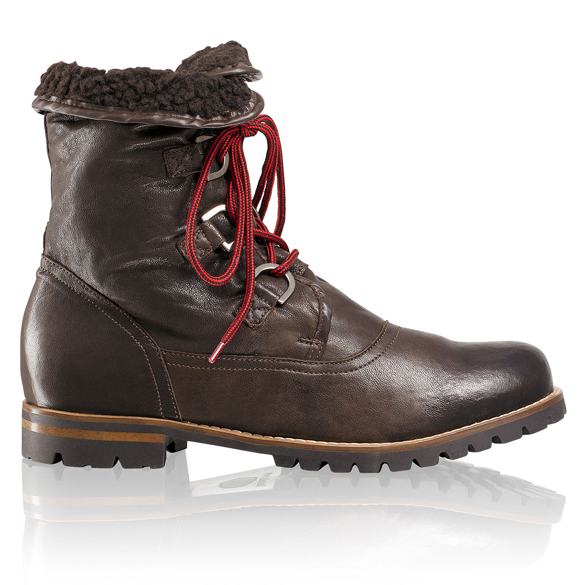 Russell & Bromley BEAR HUG Faux Fur Lined Hiker