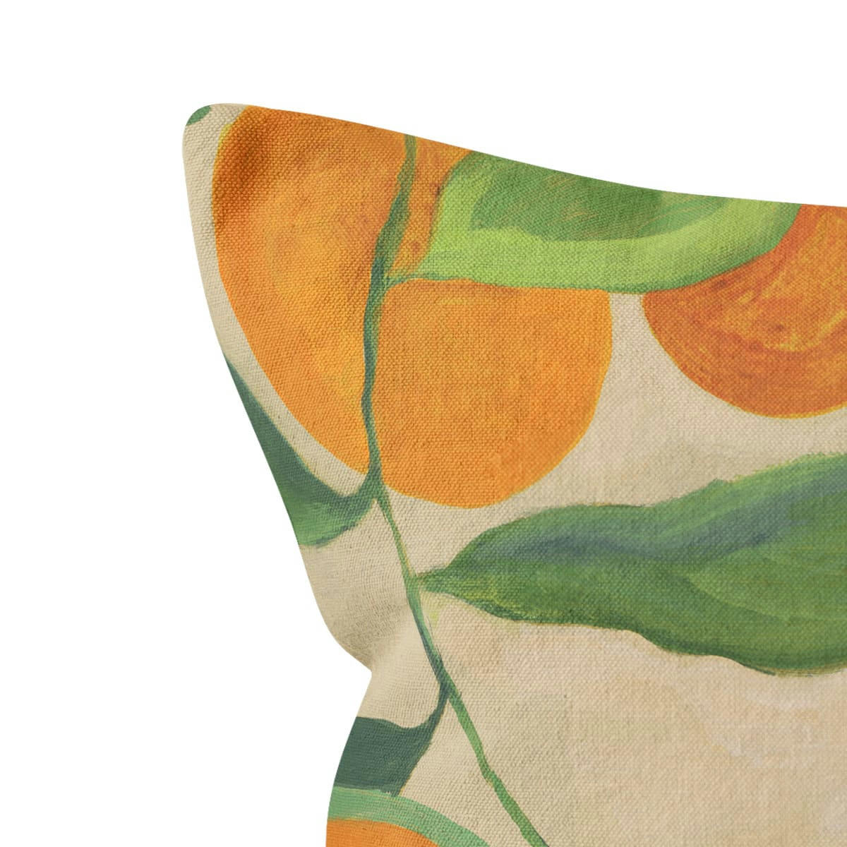 - Coussin décoration polyester orange 40x60cm