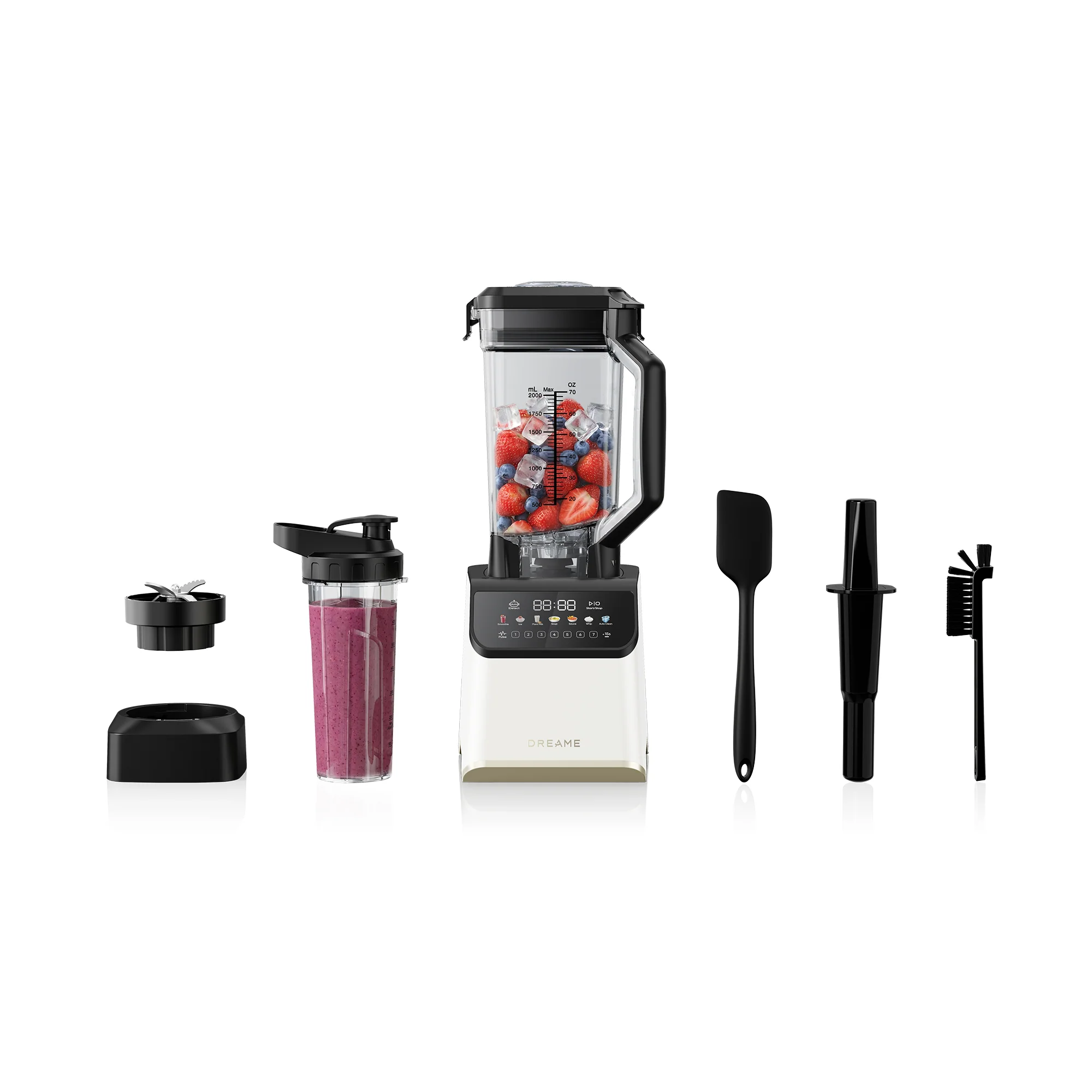Mixer électrique BlendLogic™ blanc