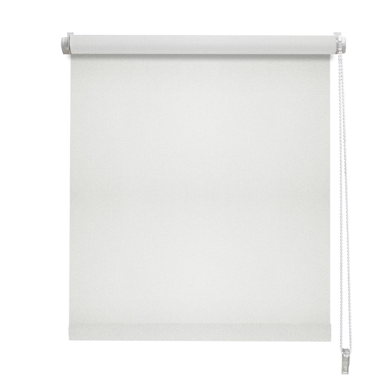 Store enrouleur occultant blanc 80 x 190 cm MADECO