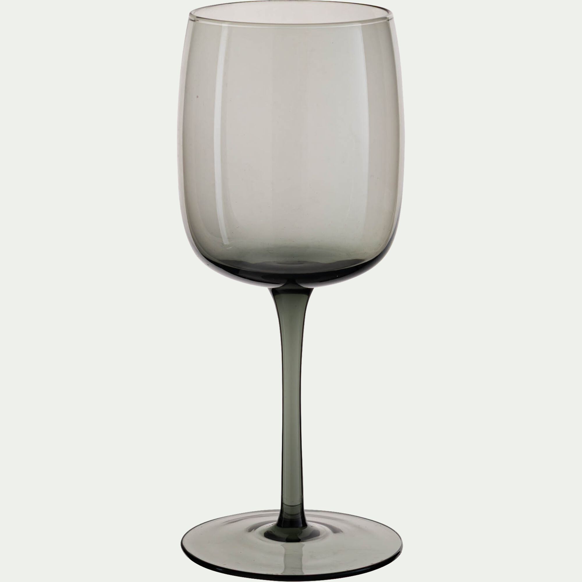 ORAGE - Verre à pied en verre 32cl - gris