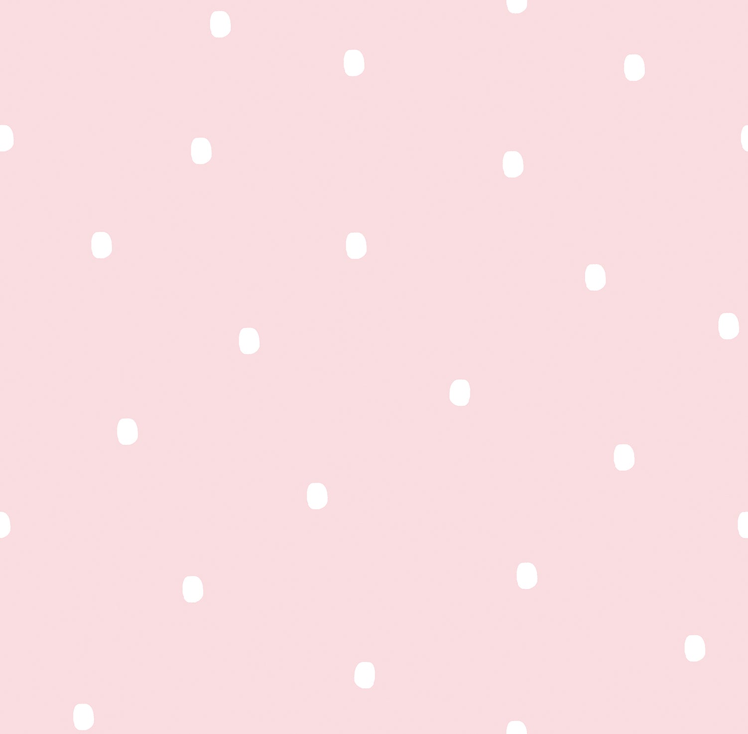 Sanders & Sanders behang stippen zacht roze en wit - 53 cm x 10 m - 640466