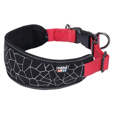 Rukka® Cube Soft collar, red / black