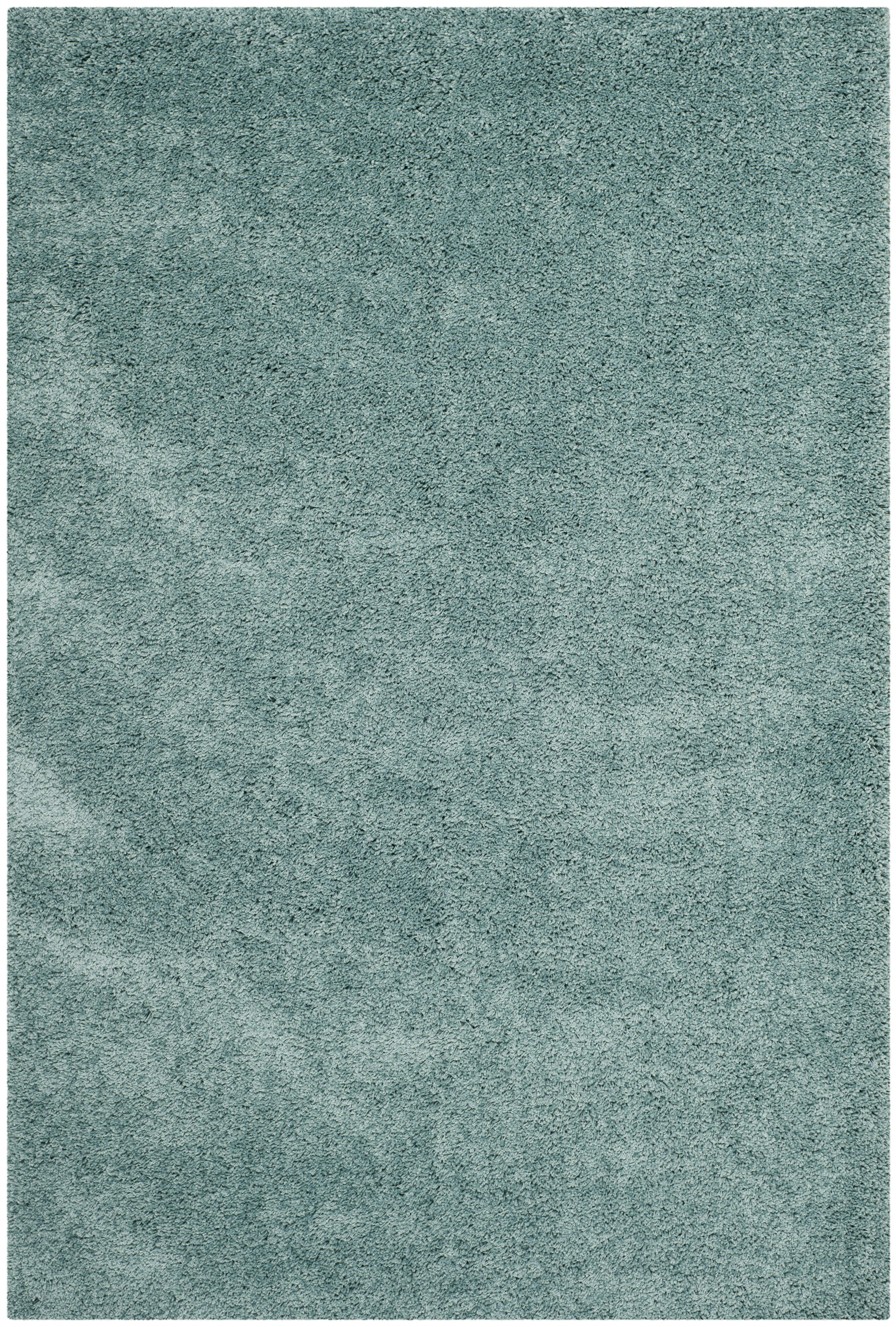CALIFORNIA SHAG - Tapis de salon interieur en bleu clair, 122 x 183 cm