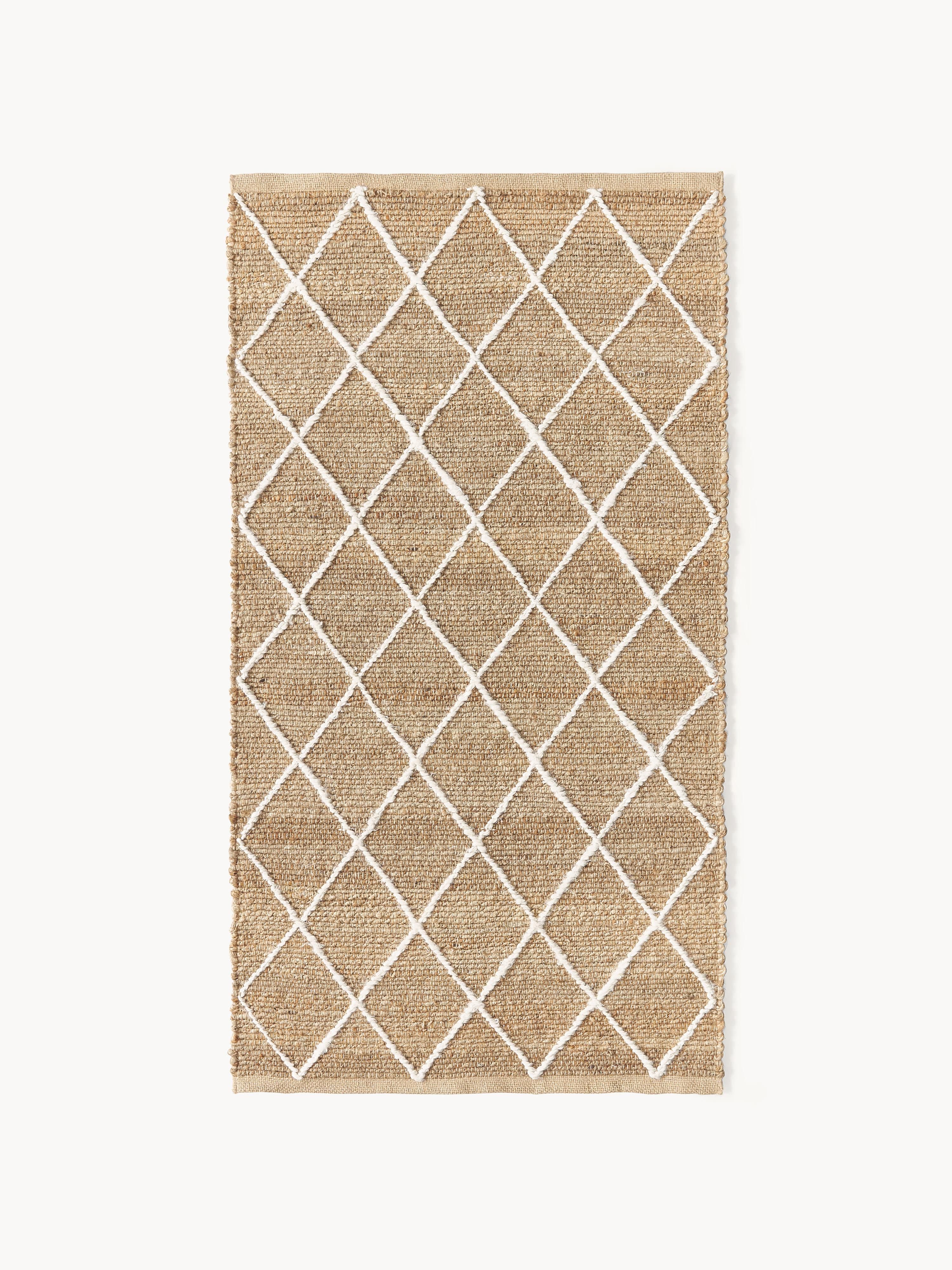 Handgefertigter Jute-Teppich Kunu