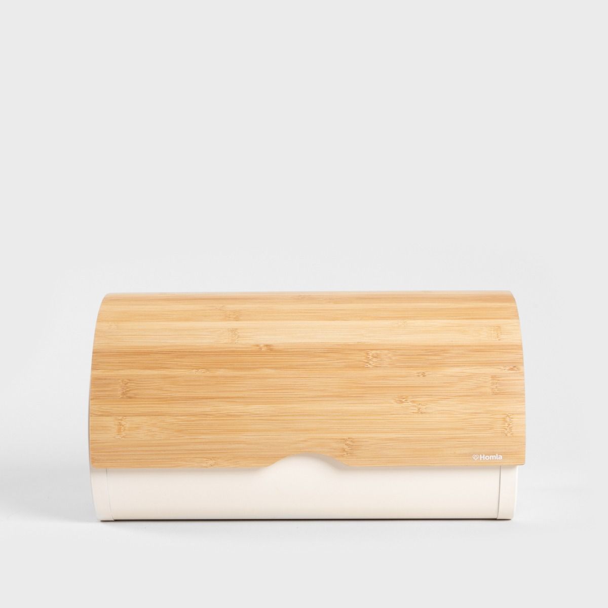 Chlebak RAKEL zaokrąglany śmietankowy 38x25x21 cm