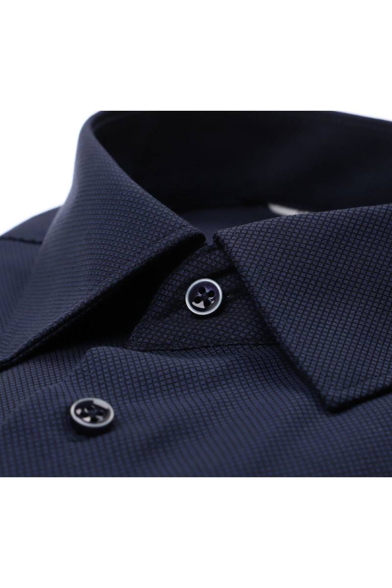 ETERNA Dynamic Cotton Comfort Fit Hemd marine, Strukturiert