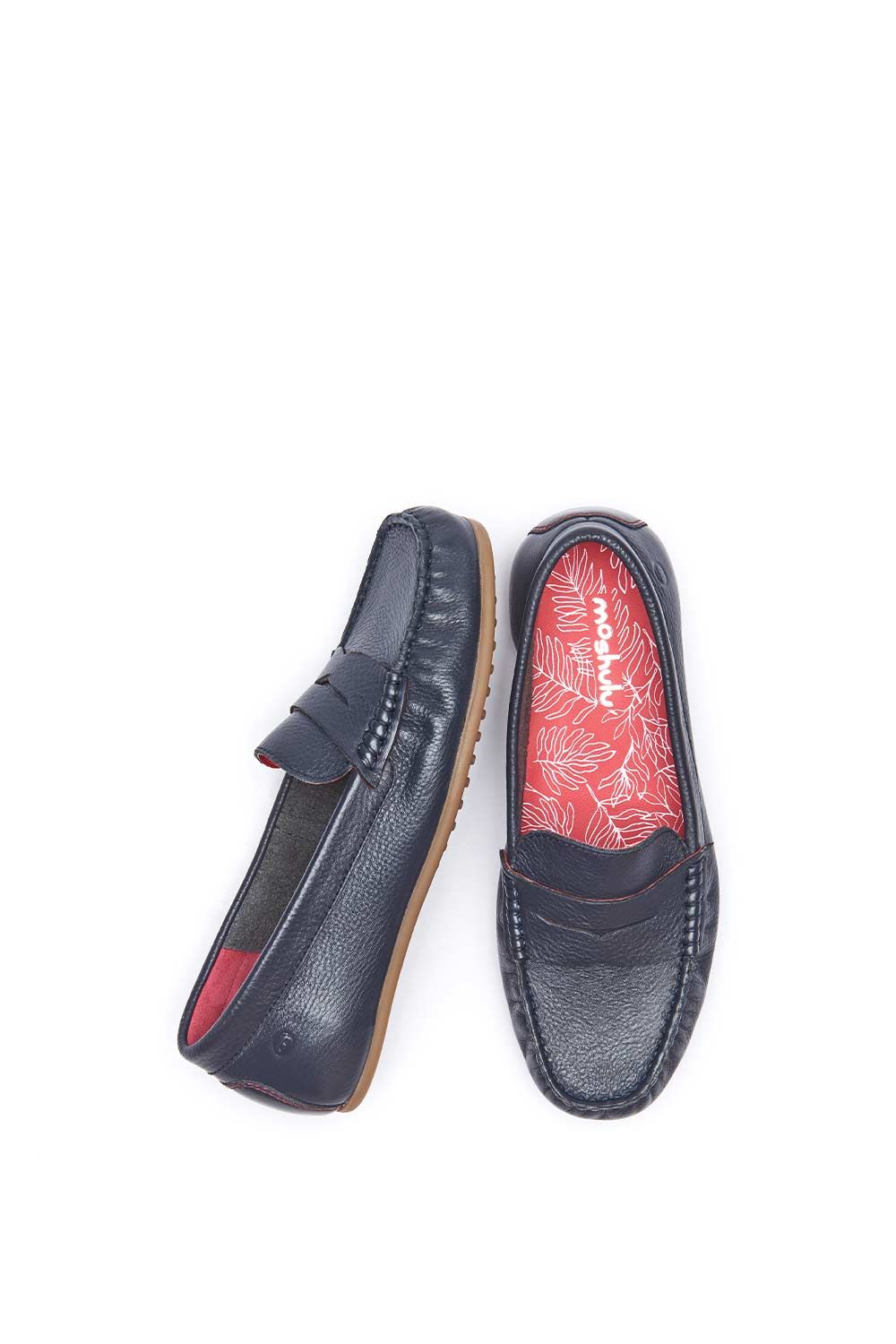 Moshulu Pipit' Classic Leather Moccasin Loafers