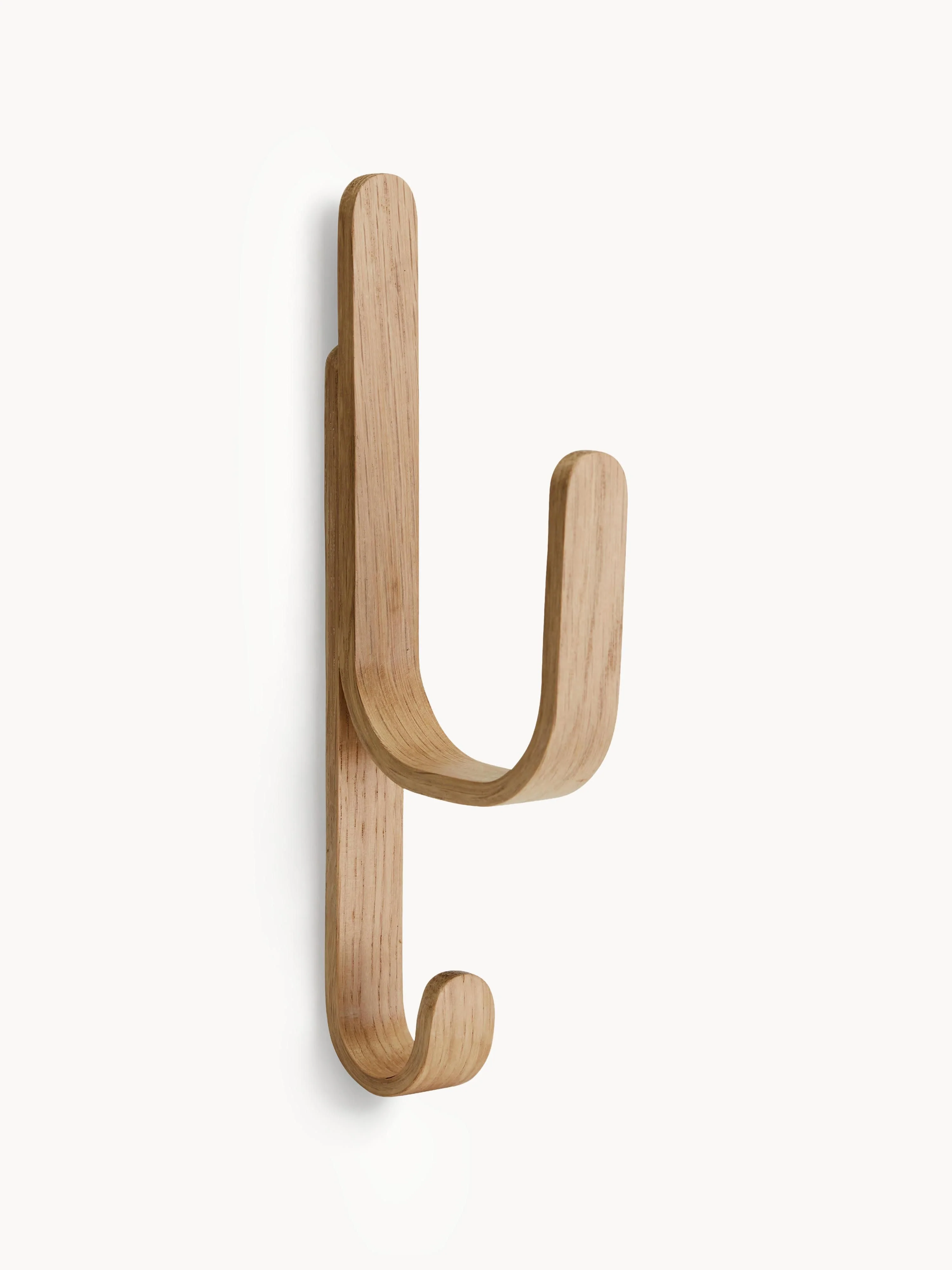 Garderobenhaken Woody aus Eichenholz