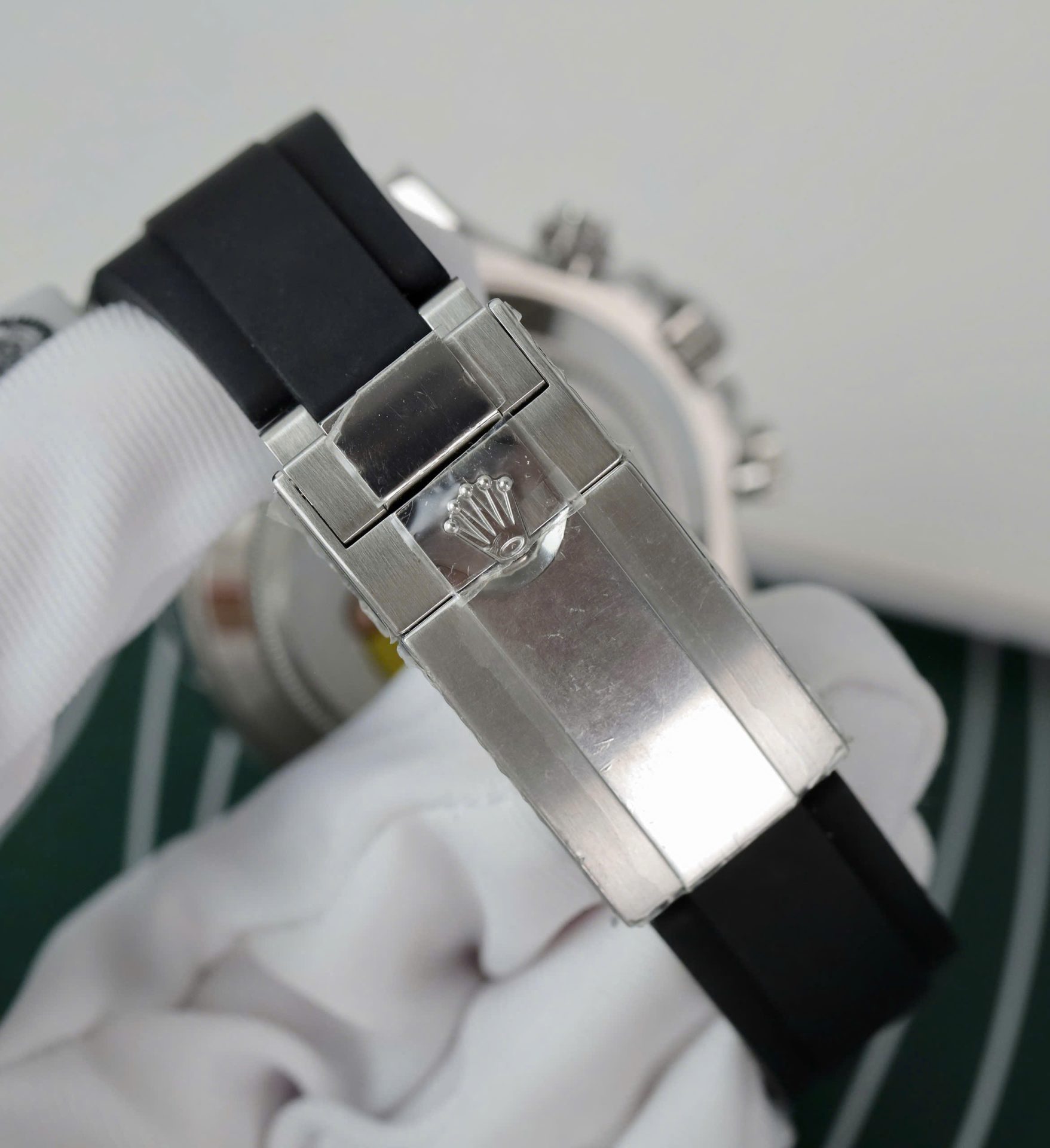 Rolex Daytona 904L Steel MOP Dial With Diamonds 40mm Oysterflex Super Clone