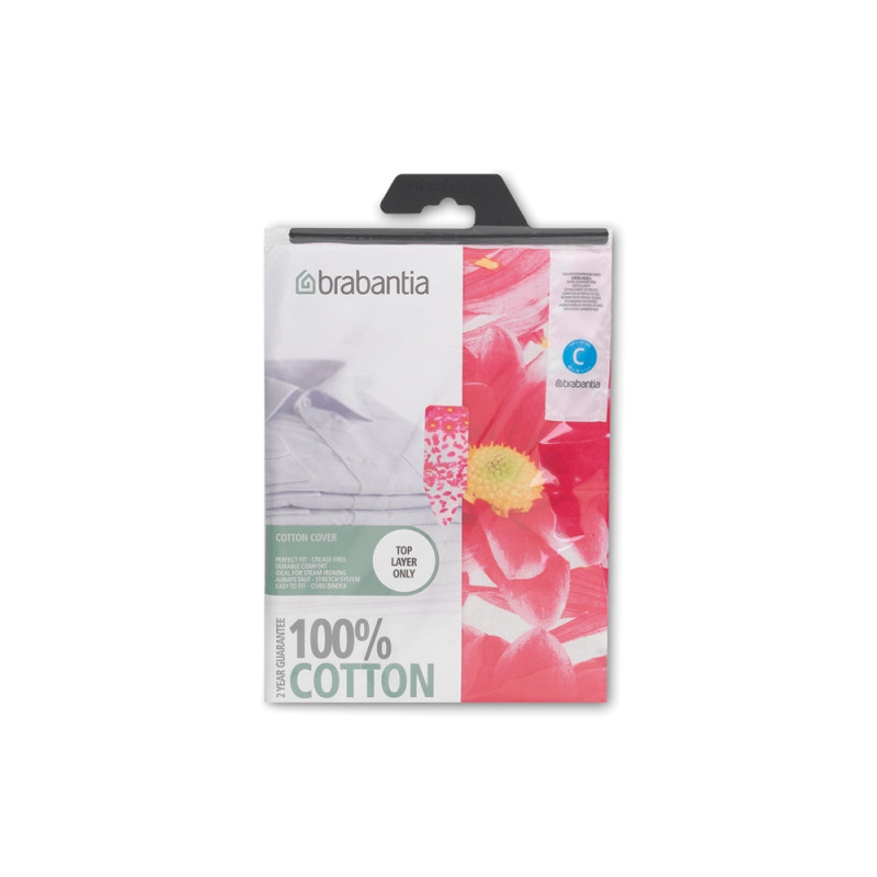 Housse pour table à repasser en coton 124 x 45 cm BRABANTIA