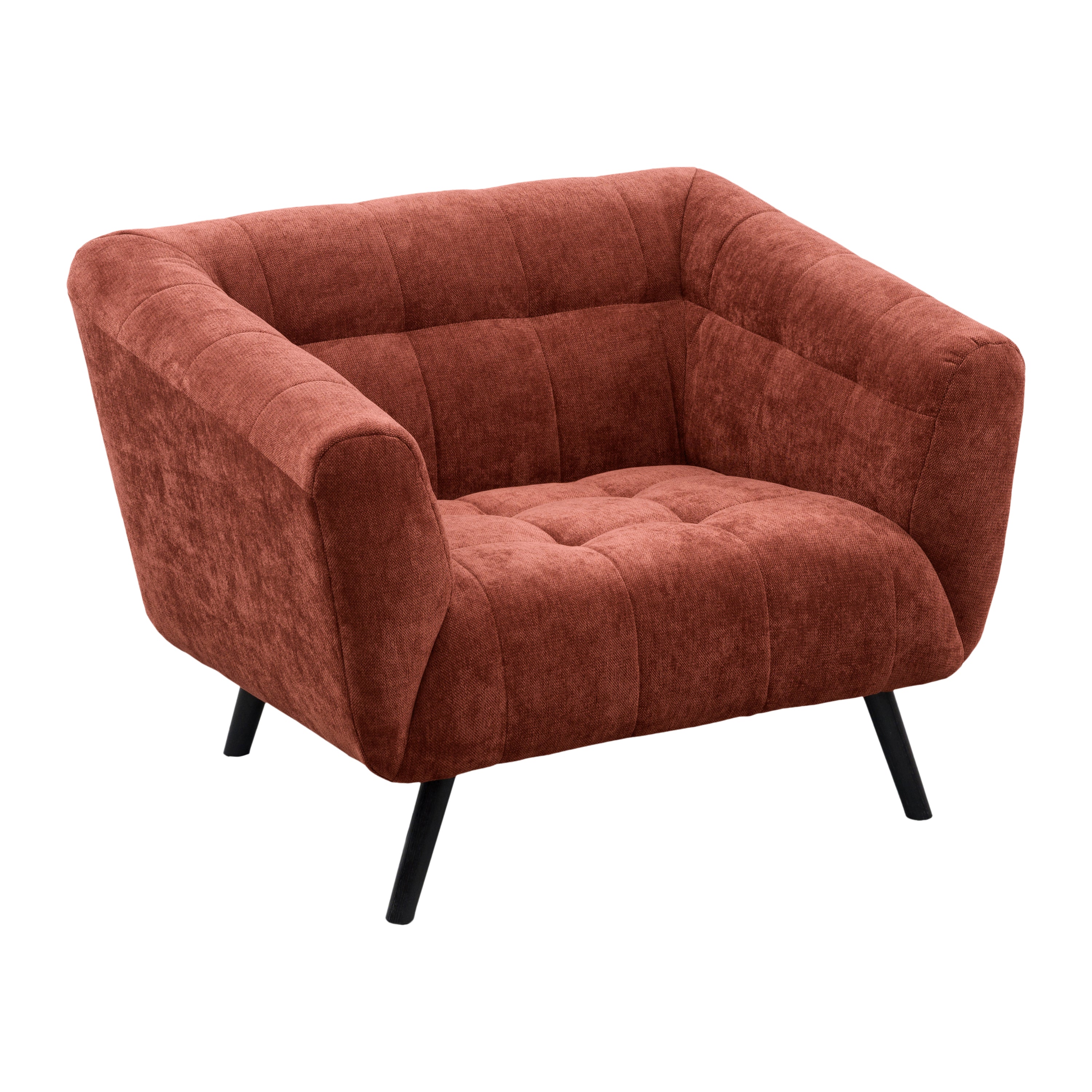 by fonQ Cubba Fauteuil - Wijnrood